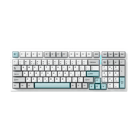 MCHOSE G98 Pro Flame Orange Switch RGB Gray and Blue RU 13990₽