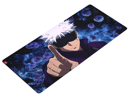 Satoru Gojo blue 90x40см 2500₽