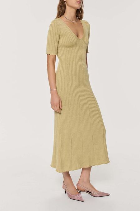 Вязаное платье из хлопка Dasha Phi