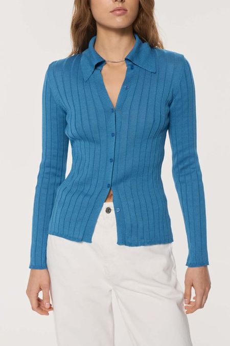 Хлопковый кардиган на пуговицах Dasha Phi