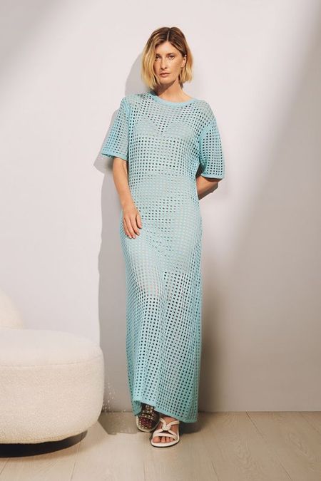 Платье вязаное с коротким рукавом SABRINA SCALA 9442₽