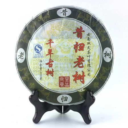 Чай Shuangtian Raw Puer Xigui Old Tree Shen Puer 2012г 400г 400g