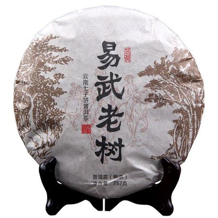 Юньнань Шу Пу Эр Старые чайные наггетсы Старое дерево Шу Пуэр Юньнань Цизи Торт Спелый пуэр 357 г, 2015 и 2019 гг., Отправлено случайным образом 357g