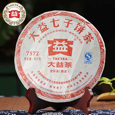 2012 год TAETEA 7572 (Партия 201) Пирожное Шу Пуэр 357г