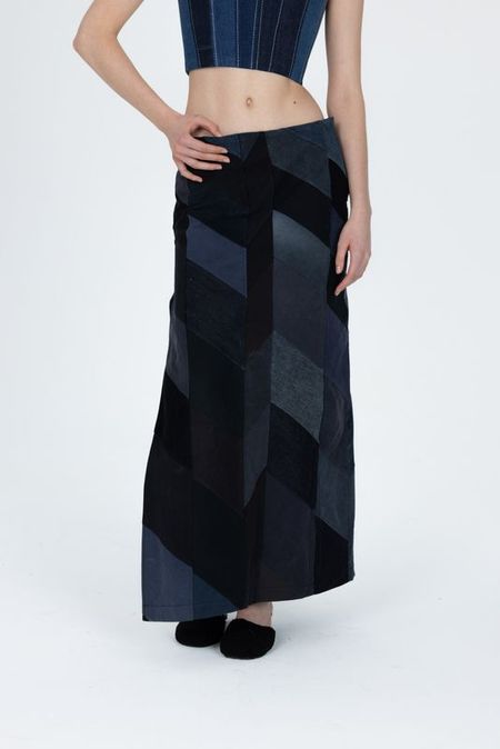 Лоскутная юбка RISHI 22500₽