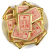 2016 Весенний дворец, маленький золотой кирпичик, спелый чай Пу Эр, Юньнань, дата, ароматный маленький квадратный кирпич, чай Шу пуэр, 100 г