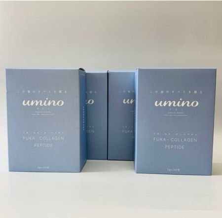 UMINO FUKA Collagen Peptide пептид акульего коллагена набор на 2 мес. (4 упаковки)