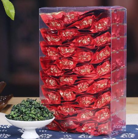 5 пакетиков ароматного чая Anxi Tieguanyin, улун, 40 г, китайский зеленый чай