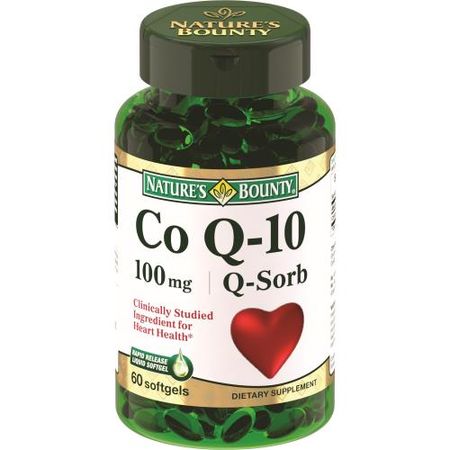 НЭЙЧЕС БАУНТИ (NATURE`S BOUNTY) КОЭНЗИМ Q10 капс. №60