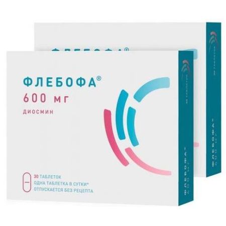 ФЛЕБОФА табл. 600 мг №60