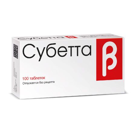 СУБЕТТА табл. д/рассас. №100