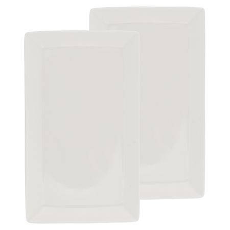 Набор тарелок сервировочных прямоугольных Gipfel Diana 43225 27х17 см 5199₽