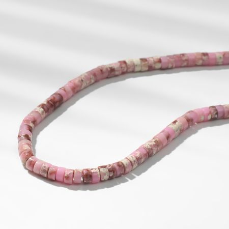 Бусины на нити диск 0,2×0,5 см