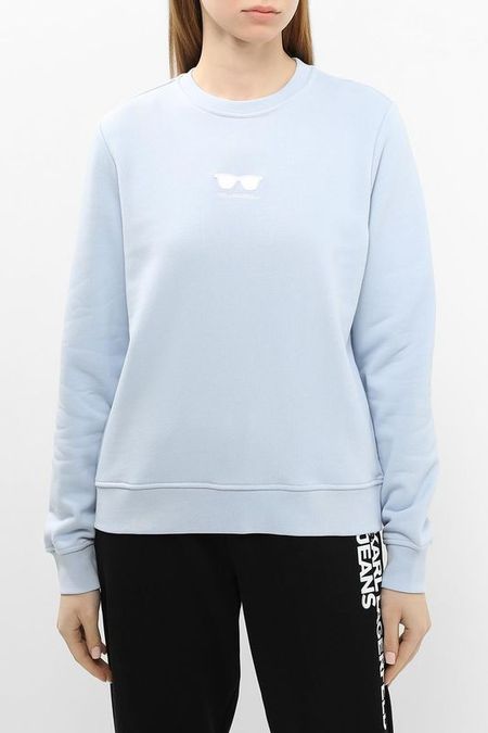 Свитшот хлопковый с принтом Karl Lagerfeld 16020₽