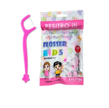 Зубная нить PESITRO Pesitro Flosser Kids с ксилитом 30 шт 310₽