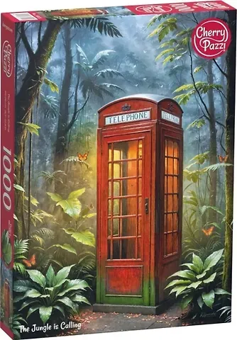 Пазл 1000 дет. Звонок из джунглей Cherry PazzI 31025