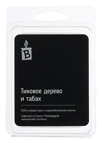 Аромасаше (Тиковое дерево и табак) (80г)