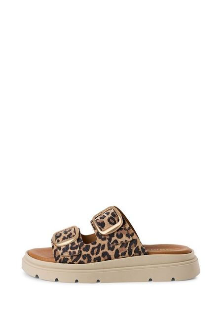 Сабо с анималистичным принтом Tamaris 5317₽