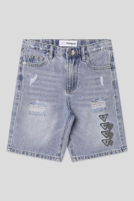 Шорты джинсовые рваные Desigual 4192₽