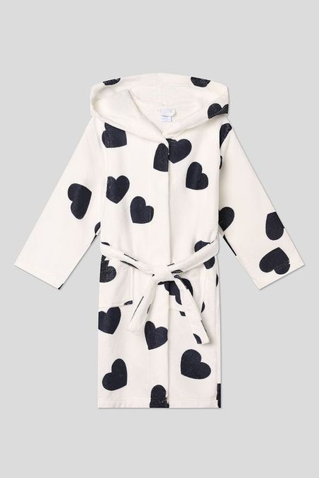 Халат хлопковый с капюшоном Sanetta 7492₽