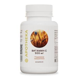 Apotheka Витамин C 900 мг Капсулы массой 1120 мг 60 шт