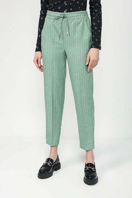 Брюки с поясом на кулиске в полоску Emme Marella 4612₽