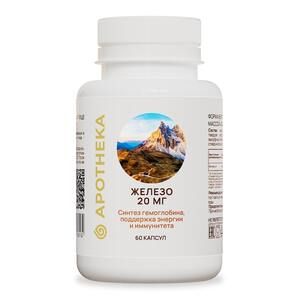 Apotheka Железо Капсулы массой 394 мг 60 шт