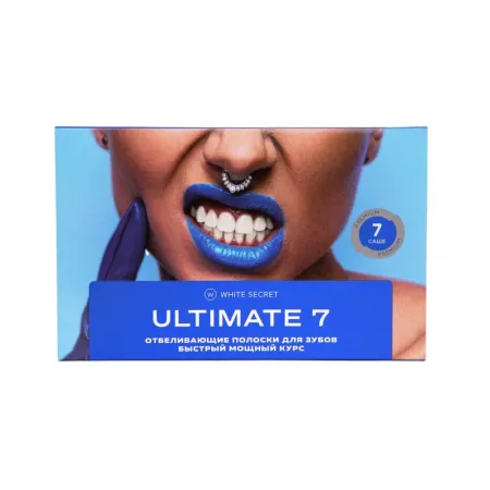 Отбеливающие полоски White Secret Ultimate 7 1590₽