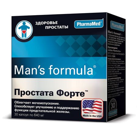 Менс Формула Простата Форте Капс.№30