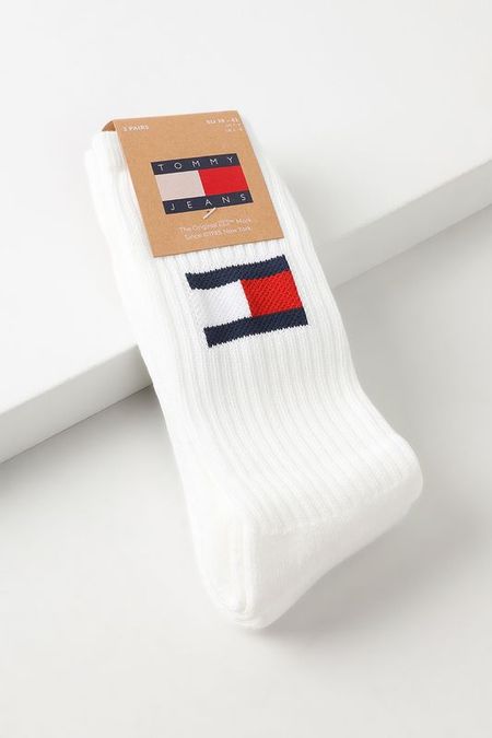 Набор из 2 пар хлопковых носков с логотипом Tommy Hilfiger 2290₽