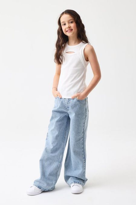 Топ хлопковый без рукавов Smena 502₽