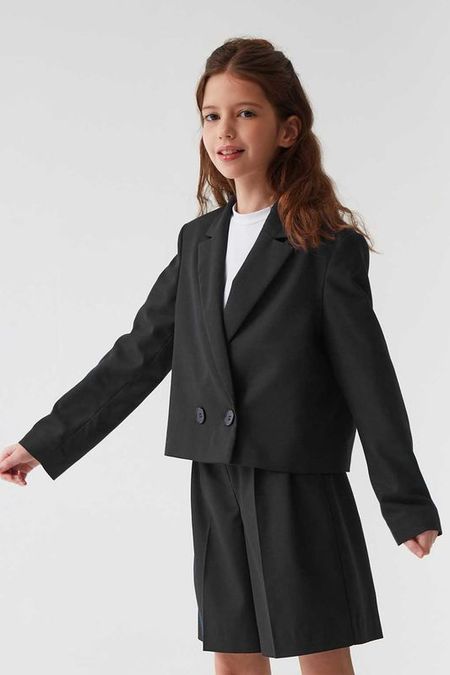 Пиджак двубортный укороченного кроя Smena 2257₽