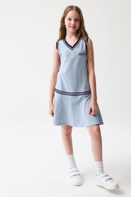 Платье-поло хлопковое без рукавов Smena 862₽