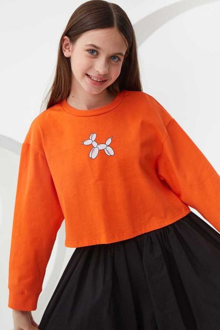 Свитшот хлопковый укороченный Smena 652₽