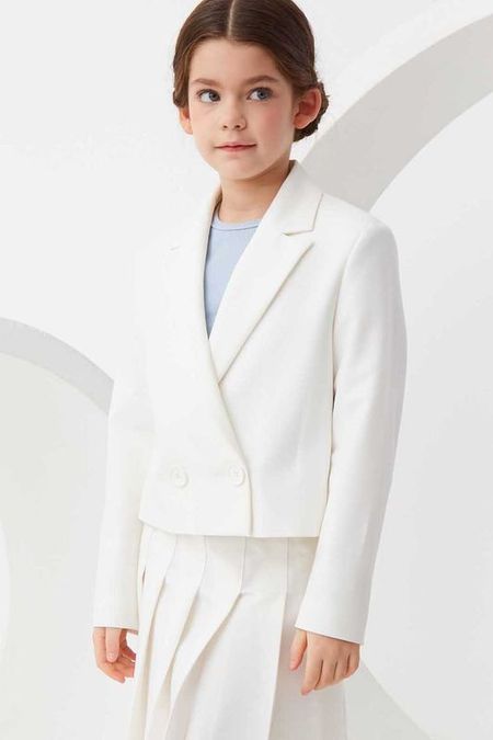 Пиджак двубортный укороченного кроя Smena 2257₽