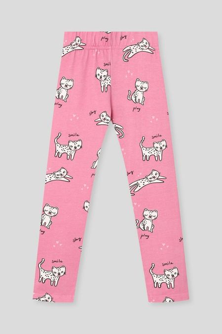 Легинсы хлопковые с принтом GIOCO 675₽