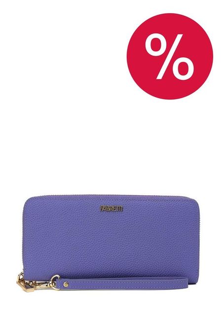 Кошелек на молнии кожаный FABRETTI 5940₽