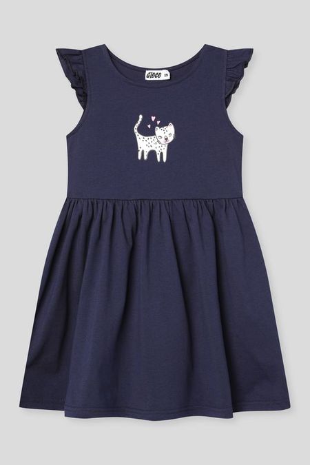 Платье хлопковое с принтом GIOCO 1042₽