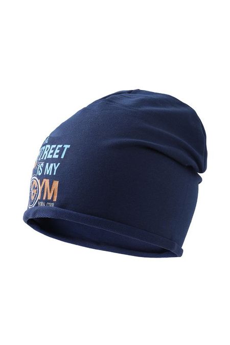 Шапка-бини хлопковая с принтом Totti 517₽