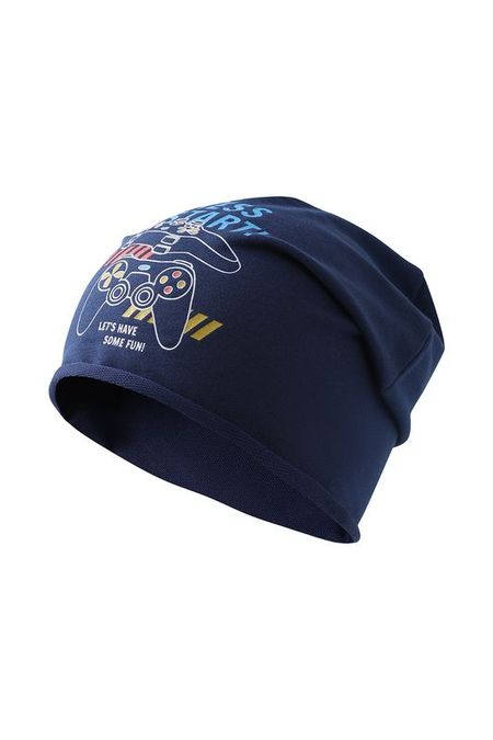 Шапка-бини хлопковая с принтом Totti 517₽