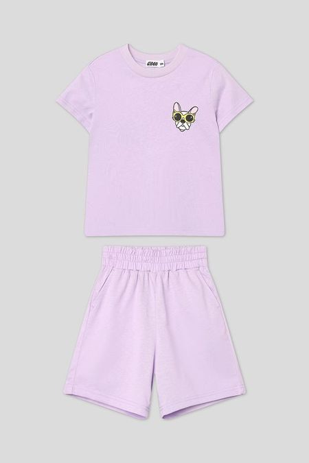 Комплект хлопковый из футболки и шорт GIOCO 1200₽