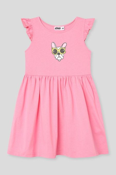 Платье хлопковое с принтом GIOCO 1042₽