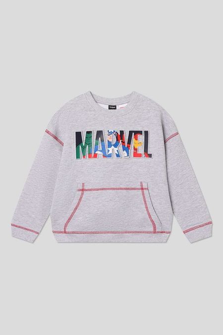 Свитшот хлопковый с принтом Desigual 4717₽