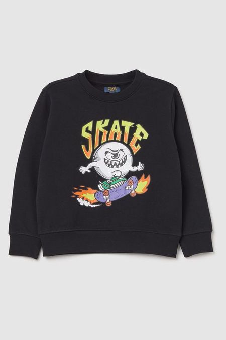 Свитшот хлопковый с принтом OVS 832₽