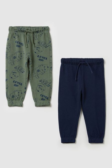 Набор из 2 хлопковых брюк с принтом Fagottino 990₽