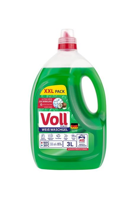 Гель для стирки для белого белья Voll