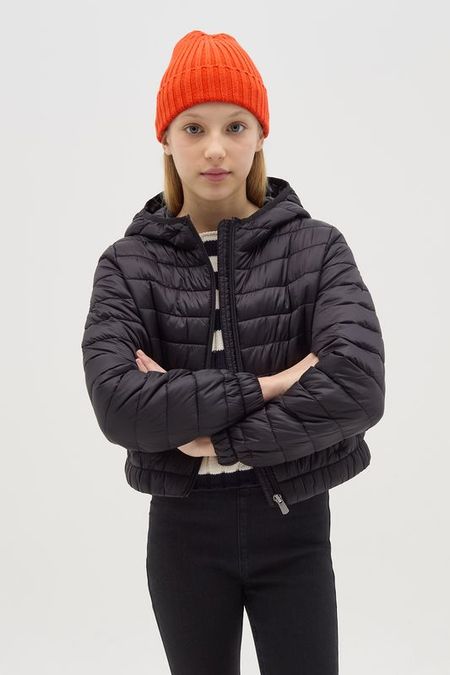 Куртка утепленная с капюшоном укороченная OVS 5290₽