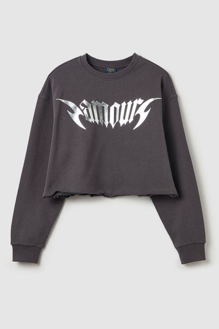 Свитшот хлопковый с принтом OVS 1567₽