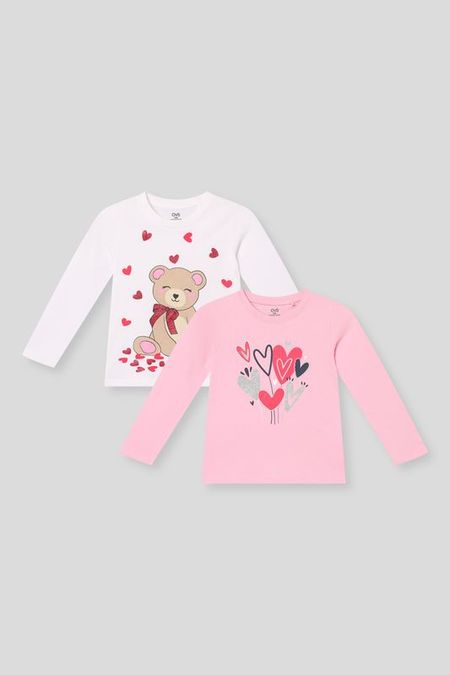 Набор из 2 хлопковых лонгсливов OVS 780₽