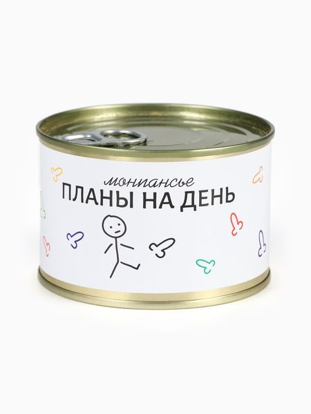 Монпансье «Планы на день», карамель леденцовая в консервной банке, 140 г